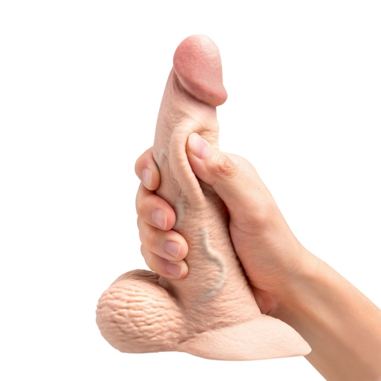 Фаллос b-Vibe Slipskin 6.5" Curved