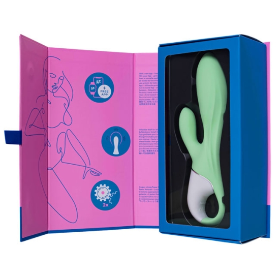 Вибратор Satisfyer Air Pump Bunny 5+