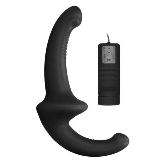 Страпон безремневой Ouch! Vibrating Silicone